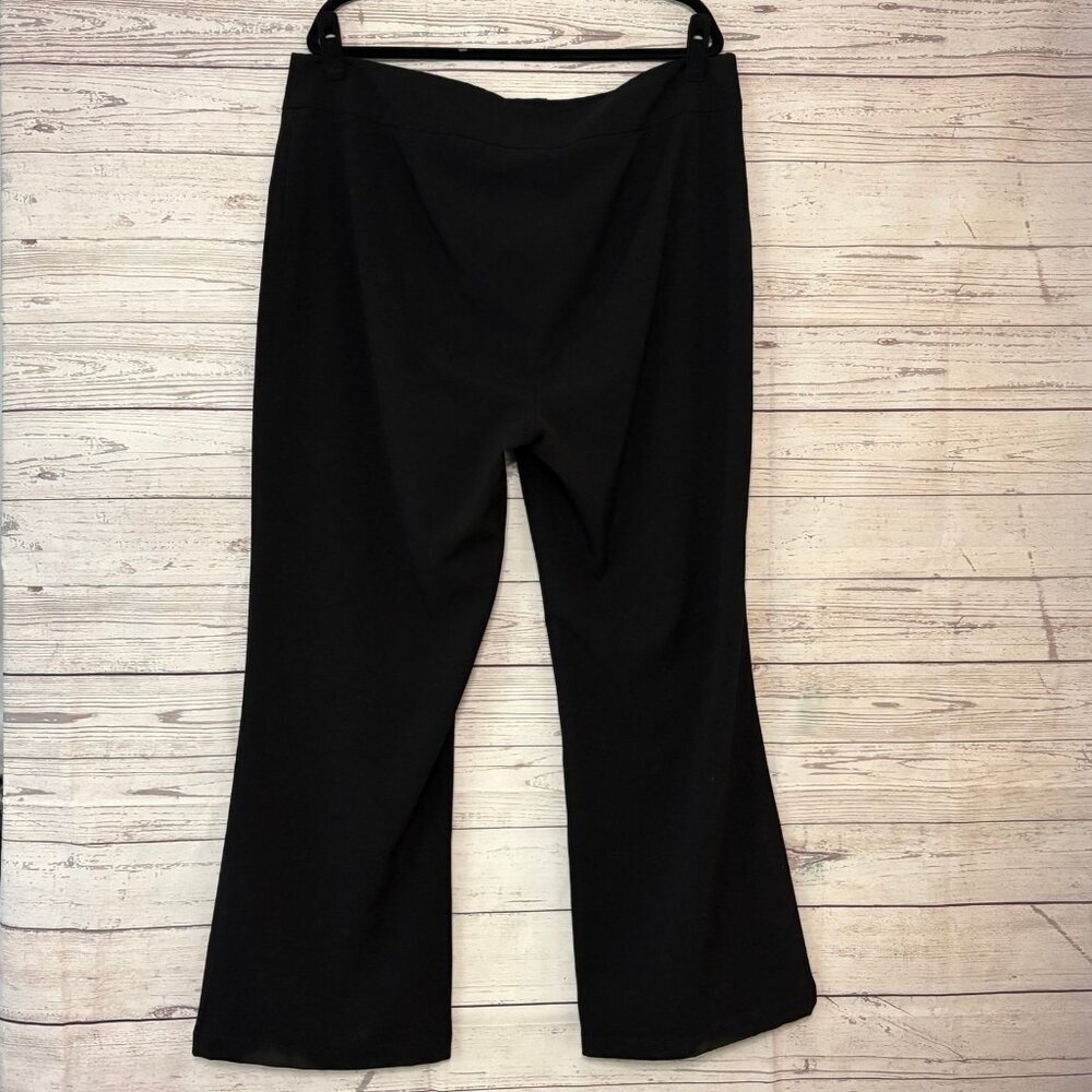 NYJD Womens Double Button Black Slacks‎ 18W - Picture 5 of 6